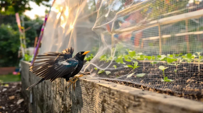 9 astuces pour empêcher les merles de détruire vos semis et jeunes plantations au jardin