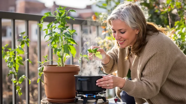 Cette plante remplace les cubes de bouillon en cuisine et se plante en pot à cette période précise Cette plante remplace les cubes de bouillon en cuisine et se plante en pot à cette période précise