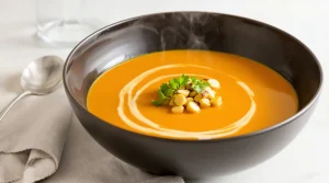 J&rsquo;ai arrêté les soupes en brique depuis que je fais ce velouté de carottes au lait de coco