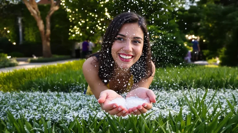 Les jardiniers sont invites a saupoudrer leur pelouse d’un produit de bain a 1 € pour doper la pousse de l’herbe avant l’ete Les jardiniers sont invites a saupoudrer leur pelouse d’un produit de bain a 1 € pour doper la pousse de l’herbe avant l’ete