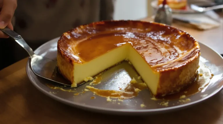 « Mon flan pâtissier sans pâte est irrésistible » : léger, fondant et prêt en un rien de temps pour le goûter parfait